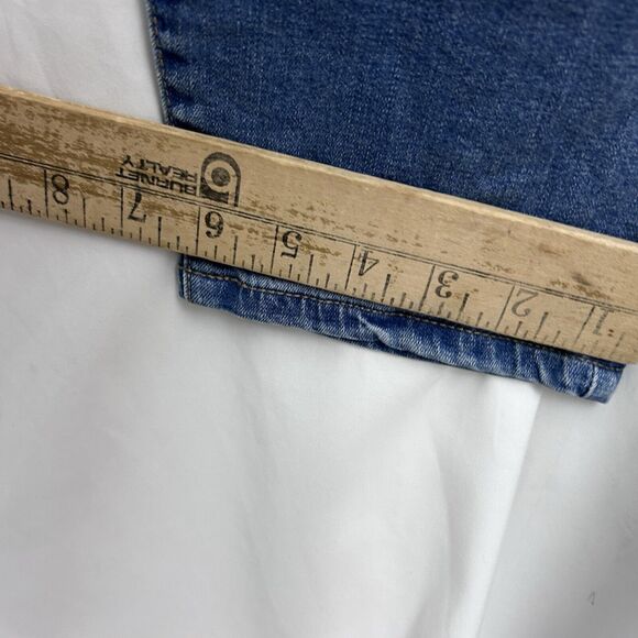 Wonderly Womens Sz 24 Skinny Mid Rise Medium Wash Blue Jeans Denim Stretch Waist - Picture 12 of 13